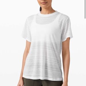 lululemon All Yours Boyfriend Tee *Stripe